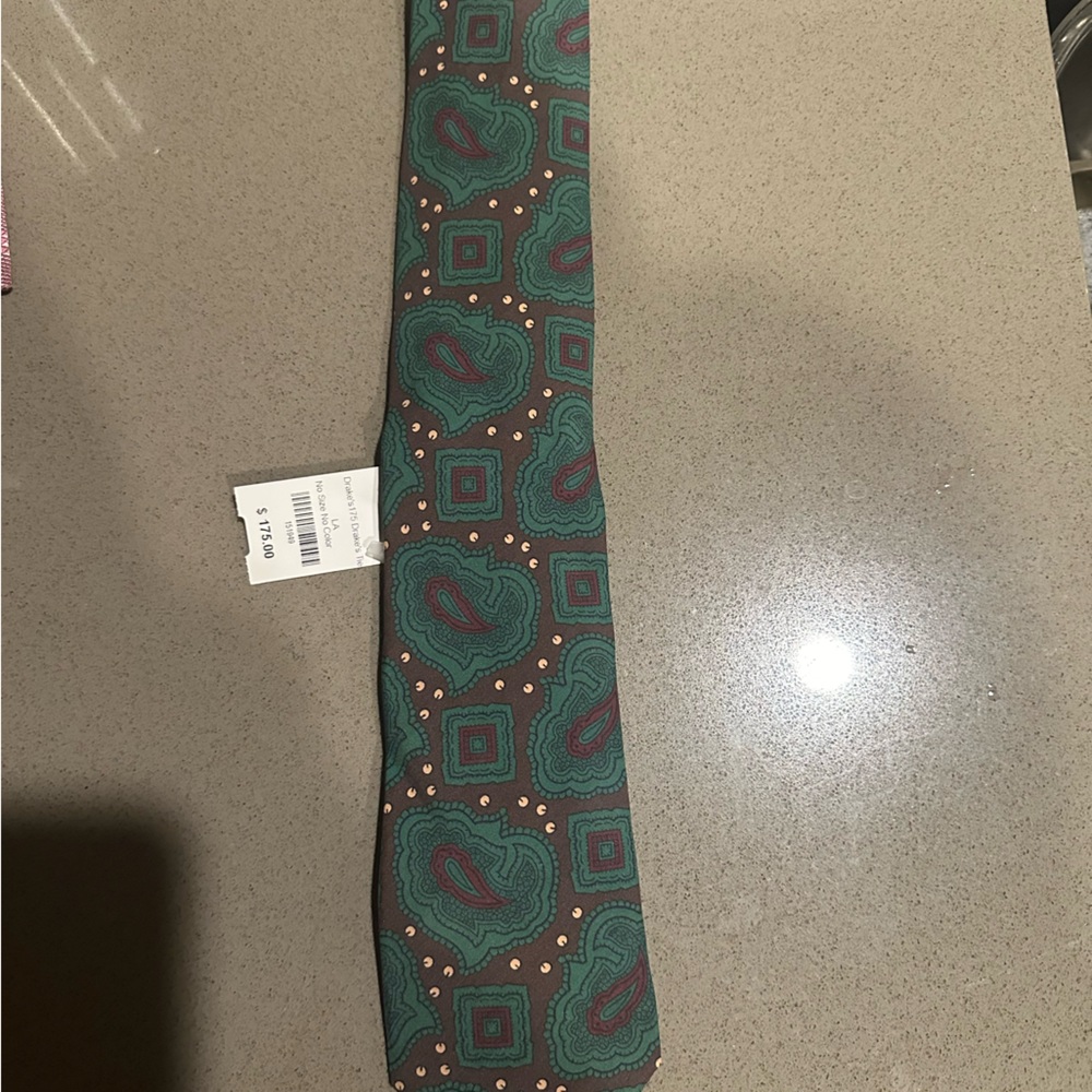 70/60s retro Drakes made In London tie